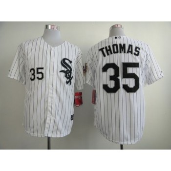 White Sox #35 Frank Thomas White w75th Anniversary Commemorative Patch Stitched MLB Jersey White Sox #35 Frank Thomas White w75th Anniversary Commemorative Patch Stitched MLB Jersey