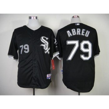 White Sox #79 Jose Abreu Black Cool Base Stitched MLB Jersey White Sox #79 Jose Abreu Black Cool Base Stitched MLB Jersey