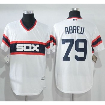 White Sox #79 Jose Abreu White New Cool Base Alternate Home Stitched MLB Jersey White Sox #79 Jose Abreu White New Cool Base Alternate Home Stitched MLB Jersey