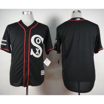 White Sox Blank Black New Cool Base Stitched MLB Jersey White Sox Blank Black New Cool Base Stitched MLB Jersey