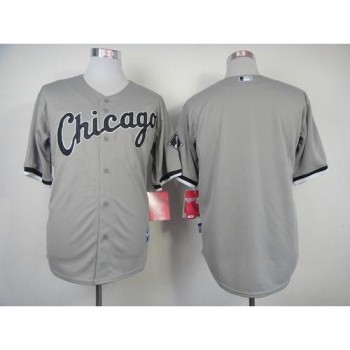 White Sox Blank Grey Cool Base Stitched MLB Jersey White Sox Blank Grey Cool Base Stitched MLB Jersey