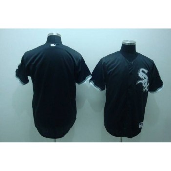 White Sox Blank Stitched Black MLB Jersey White Sox Blank Stitched Black MLB Jersey