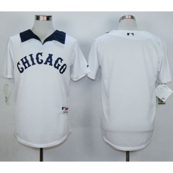 White Sox Blank White 1976 Turn Back The Clock Stitched MLB Jersey White Sox Blank White 1976 Turn Back The Clock Stitched MLB Jersey