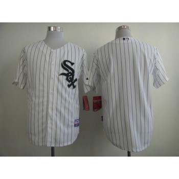 White Sox Blank White Black Strip Stitched MLB Jersey White Sox Blank White Black Strip Stitched MLB Jersey
