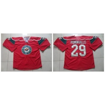 Wild #29 Jason Pominville Red Stitched NHL Jersey Wild #29 Jason Pominville Red Stitched NHL Jersey
