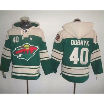 Wild #40 Devan Dubnyk Green 2016 Stadium Series NHL Hoodie Wild #40 Devan Dubnyk Green 2016 Stadium Series NHL Hoodie