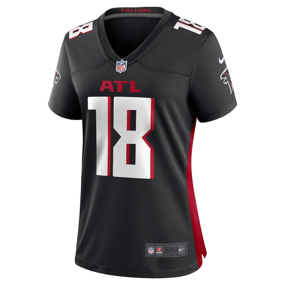 Women's Atlanta Falcons Kirk Cousins Black Game Player Jersey