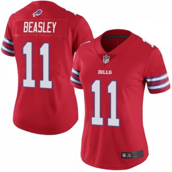 Women's Buffalo Bills #11 Cole Beasley Red Vapor Untouchable Limited Stitched NFL Jersey Women's Buffalo Bills #11 Cole Beasley Red Vapor Untouchable Limited Stitched NFL Jersey
