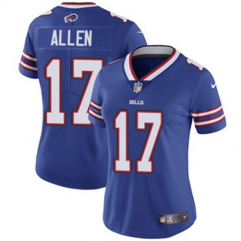 Women's Buffalo Bills #17 Josh Allen Royal Vapor Untouchable Limited Stitched NFL Jersey Women's Buffalo Bills #17 Josh Allen Royal Vapor Untouchable Limited Stitched NFL Jersey