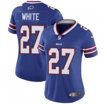 Women's Buffalo Bills #27 Tre'Davious White Blue Vapor Untouchable Limited Stitched NFL Jersey(Run Small) Women's Buffalo Bills #27 Tre'Davious White Blue Vapor Untouchable Limited Stitched NFL Jersey(Run Small)