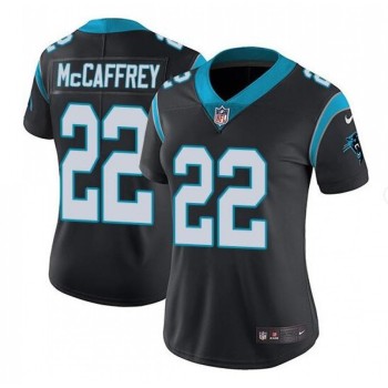 Women's Carolina Panthers #22 Christian McCaffrey Black Vapor Untouchable Limited Jersey(Runs Small) Women's Carolina Panthers #22 Christian McCaffrey Black Vapor Untouchable Limited Jersey(Runs Small)