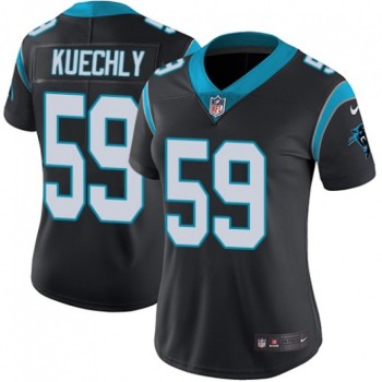 Women's Carolina Panthers #59 Luke Kuechly Black Vapor Untouchable Player Limited Jersey Women's Carolina Panthers #59 Luke Kuechly Black Vapor Untouchable Player Limited Jersey