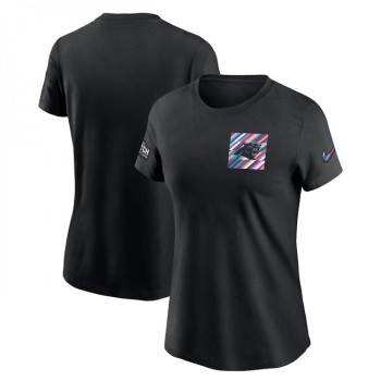 Women's Carolina Panthers Black 2023 Crucial Catch Sideline Tri-Blend T-Shirt(Run Small) Women's Carolina Panthers Black 2023 Crucial Catch Sideline Tri-Blend T-Shirt(Run Small)