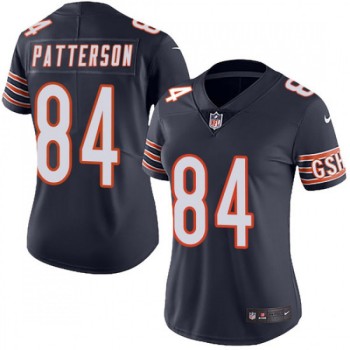 Women's Chicago Bears #84 Cordarrelle Patterson Navy Vapor Untouchable Limited Stitched NFL Jersey(Run Small) Women's Chicago Bears #84 Cordarrelle Patterson Navy Vapor Untouchable Limited Stitched NFL Jersey(Run Small)