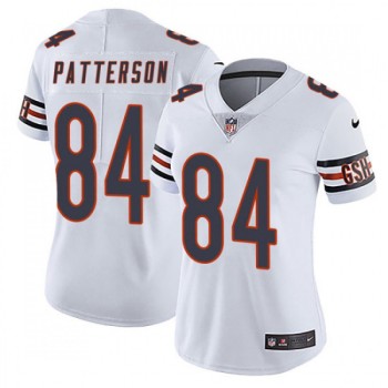 Women's Chicago Bears #84 Cordarrelle Patterson White Vapor Untouchable Limited Stitched NFL Jersey(Run Small) Women's Chicago Bears #84 Cordarrelle Patterson White Vapor Untouchable Limited Stitched NFL Jersey(Run Small)