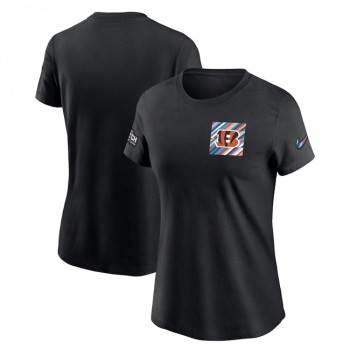 Women's Cincinnati Bengals Black 2023 Crucial Catch Sideline Tri-Blend T-Shirt(Run Small) Women's Cincinnati Bengals Black 2023 Crucial Catch Sideline Tri-Blend T-Shirt(Run Small)