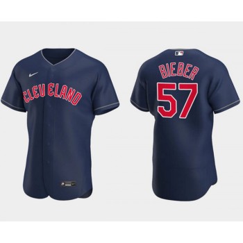 Women's Cleveland indians #57 Shane Bieber Flex Base Stitched Baseball Jersey(Run Small) Women's Cleveland indians #57 Shane Bieber Flex Base Stitched Baseball Jersey(Run Small)