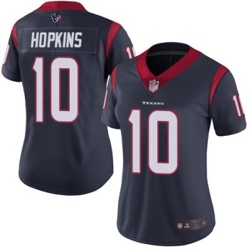 Women's Houston Texans #10 DeAndre Hopkins Navy Vapor Untouchable Limited Stitched NFL Jersey (Run Small) Women's Houston Texans #10 DeAndre Hopkins Navy Vapor Untouchable Limited Stitched NFL Jersey (Run Small)