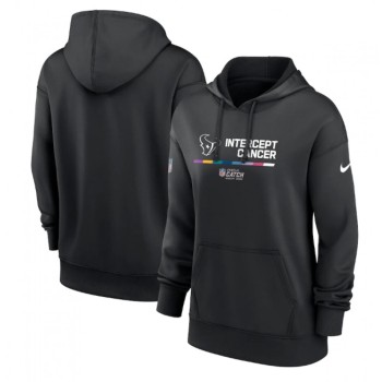 Women's Houston Texans 2022 Black NFL Crucial Catch Therma Performance Pullover Hoodie(Run Small) Women's Houston Texans 2022 Black NFL Crucial Catch Therma Performance Pullover Hoodie(Run Small)