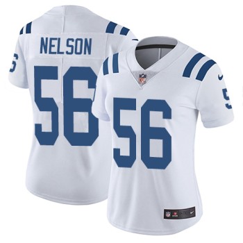 Women's Indianapolis Colts #56 Quenton Nelson White Vapor Untouchable Limited Stitched NFL Jersey(Run Small) Women's Indianapolis Colts #56 Quenton Nelson White Vapor Untouchable Limited Stitched NFL Jersey(Run Small)