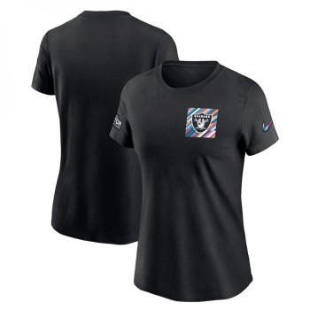 Women's Las Vegas Raiders Black 2023 Crucial Catch Sideline Tri-Blend T-Shirt(Run Small) Women's Las Vegas Raiders Black 2023 Crucial Catch Sideline Tri-Blend T-Shirt(Run Small)