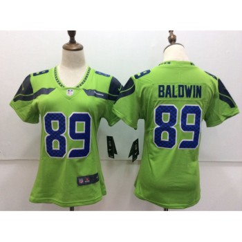 Women's Seattle Seahawks #89 Doug Baldwin Green Untouchable Limited Stitched NFL Jersey Women's Seattle Seahawks #89 Doug Baldwin Green Untouchable Limited Stitched NFL Jersey
