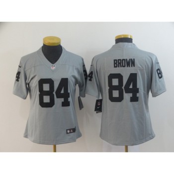 Women's Oakland Raiders #84 Antonio Brow 2019 Gary Inverted Legend Stitched NFL Jersey(Run Small) Women's Oakland Raiders #84 Antonio Brow 2019 Gary Inverted Legend Stitched NFL Jersey(Run Small)