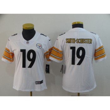 Women's Pittsburgh Steelers #19 JuJu Smith-Schuster Vapor Untouchable Limited Stitched NFL Jersey Women's Pittsburgh Steelers #19 JuJu Smith-Schuster Vapor Untouchable Limited Stitched NFL Jersey
