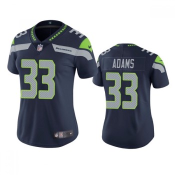 Women's Seattle Seahawks #33 Jamal Adams Navy Vapor Untouchable Limited Stitched Jersey(Run Small) Women's Seattle Seahawks #33 Jamal Adams Navy Vapor Untouchable Limited Stitched Jersey(Run Small)