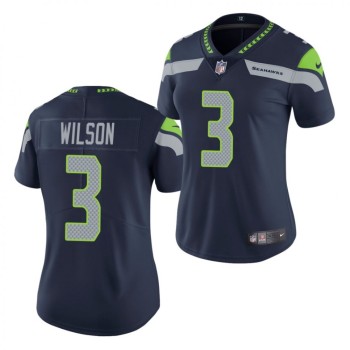 Women's Seattle Seahawks #3 Russell Wilson Navy Vapor Untouchable Stitched Jersey(Run Small) Women's Seattle Seahawks #3 Russell Wilson Navy Vapor Untouchable Stitched Jersey(Run Small)