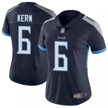 Women's Tennessee Titans #6 Brett Kern Navy Vapor Untouchable Limited Stitched NFL Jersey(Run Small) Women's Tennessee Titans #6 Brett Kern Navy Vapor Untouchable Limited Stitched NFL Jersey(Run Small)