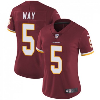 Women's Washington Redskins #5 Tress Way Red Vapor Untouchable Limited Stitched NFL Jersey(Run Small) Women's Washington Redskins #5 Tress Way Red Vapor Untouchable Limited Stitched NFL Jersey(Run Small)