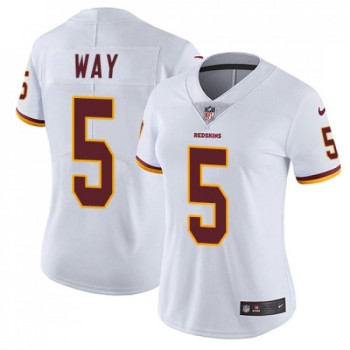 Women's Washington Redskins #5 Tress Way White Vapor Untouchable Limited Stitched NFL Jersey(Run Small) Women's Washington Redskins #5 Tress Way White Vapor Untouchable Limited Stitched NFL Jersey(Run Small)