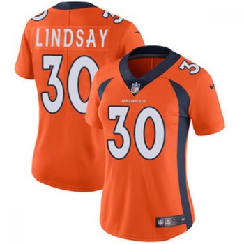 Women's Denver Broncos #30 Phillip Lindsay Orange Vapor Untouchable Limited NFL Stitched NFL Jersey(Run Small) Women's Denver Broncos #30 Phillip Lindsay Orange Vapor Untouchable Limited NFL Stitched NFL Jersey(Run Small)