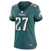 Womens #27 Quinyon Mitchell Midnight Green Philadelphia Eagles Team Game Jersey