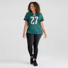 Womens #27 Quinyon Mitchell Midnight Green Philadelphia Eagles Team Game Jersey