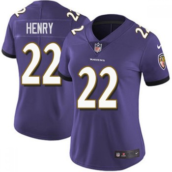Women's Baltimore Ravens #22 Derrick Henry Purple Vapor Untouchable Limited NFL Jersey Women's Baltimore Ravens #22 Derrick Henry Purple Vapor Untouchable Limited NFL Jersey