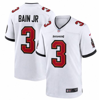 Men's Tampa Bay Buccaneers #3 Rueben Bain Jr. White 2026 NFL Draft Game Jersey