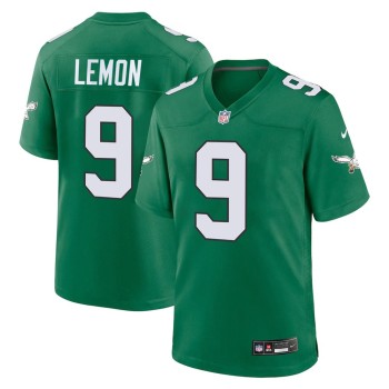 Youth Philadelphia Eagles #9 Makai Lemon Green 2026 NFL Draft Game Jersey