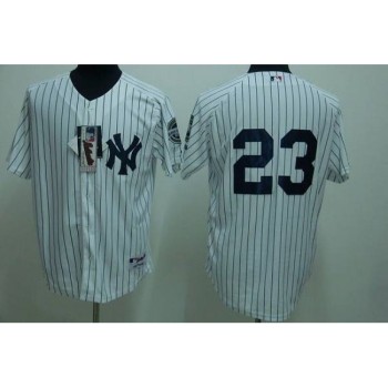 Yankees #23 Don Mattingly Stitched White MLB Jersey Yankees #23 Don Mattingly Stitched White MLB Jersey