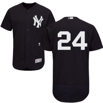 Yankees #24 Gary Sanchez Navy Blue Flexbase Authentic Collection Stitched MLB Jersey Yankees #24 Gary Sanchez Navy Blue Flexbase Authentic Collection Stitched MLB Jersey