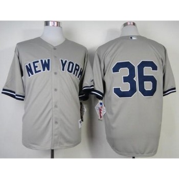 Yankees #36 Carlos Beltran Grey Stitched MLB Jersey Yankees #36 Carlos Beltran Grey Stitched MLB Jersey