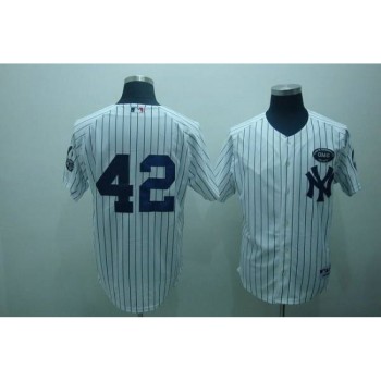 Yankees #42 Mariano Rivera White GMS The Boss Stitched MLB Jersey Yankees #42 Mariano Rivera White GMS The Boss Stitched MLB Jersey