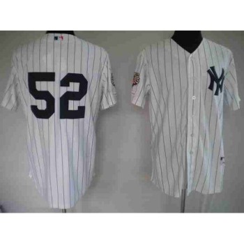 Yankees #52 C.C. Sabathia Stitched White MLB Jersey Yankees #52 C.C. Sabathia Stitched White MLB Jersey