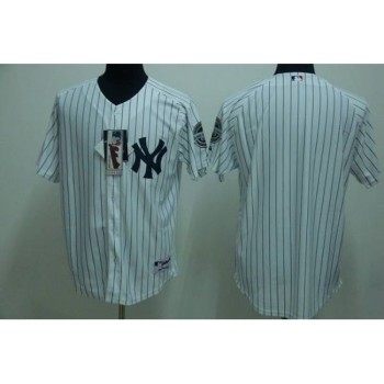 Yankees Blank Stitched White MLB Jersey Yankees Blank Stitched White MLB Jersey