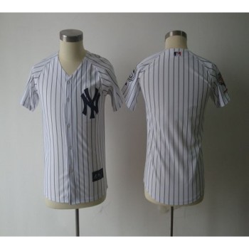 Yankees Blank White Stitched Youth MLB Jersey Yankees Blank White Stitched Youth MLB Jersey