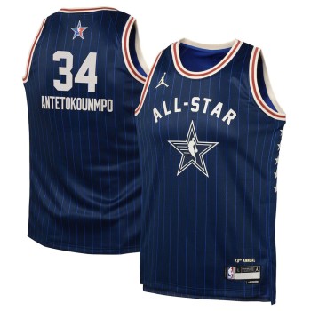 Youth #34 Giannis Antetokounmpo Navy 2024 NBA All-Star Game Swingman Jersey Youth #34 Giannis Antetokounmpo Navy 2024 NBA All-Star Game Swingman Jersey
