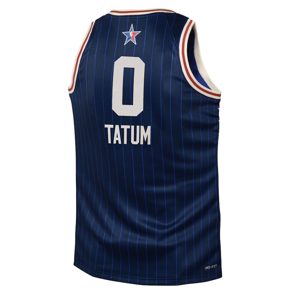 Youth #0 Jayson Tatum Navy 2024 NBA All-Star Game Swingman Jersey