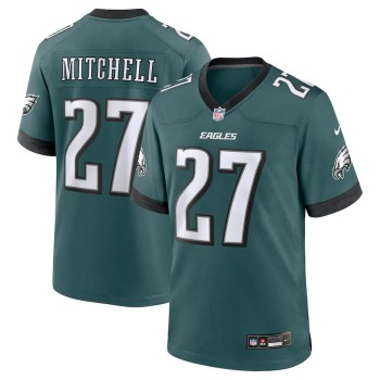 Youth #27 Quinyon Mitchell Midnight Green Philadelphia Eagles Player Game Jersey Youth #27 Quinyon Mitchell Midnight Green Philadelphia Eagles Player Game Jersey