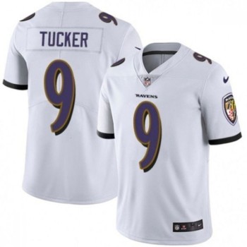 Youth Baltimore Ravens #9 Justin Tucker White Vapor Untouchable Limited Stitched Jersey Youth Baltimore Ravens #9 Justin Tucker White Vapor Untouchable Limited Stitched Jersey
